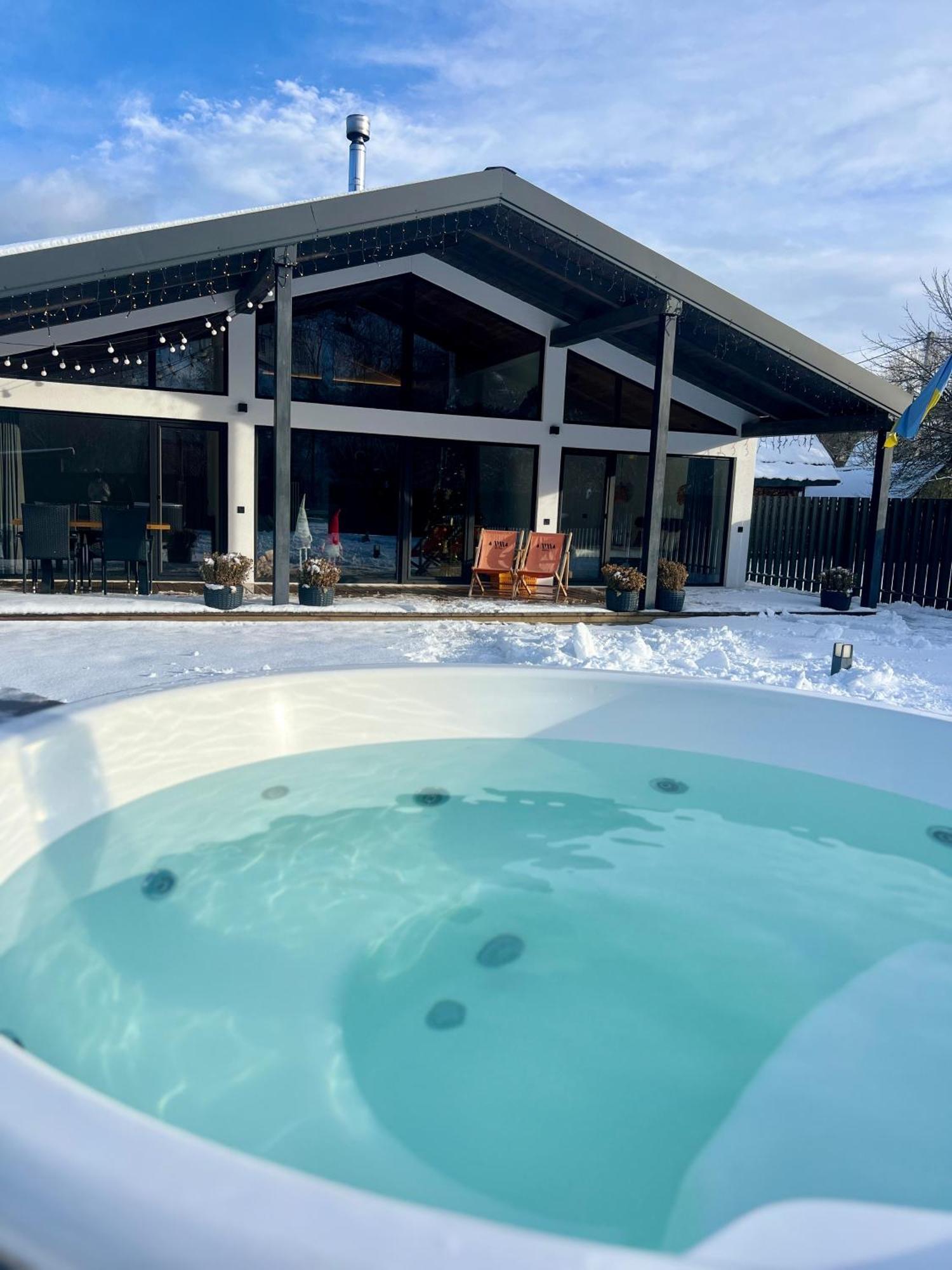 Boiko House - Котедж З Чаном-Джакузі Slavske Esterno foto